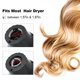 thumbnail image 2 of Wind hood hairdressing tool hair dryer plastic wind hood curly hair drying artifact model 0205 black, 2 of 4