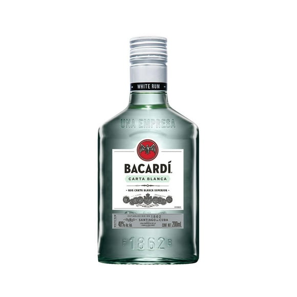 Pack de 12 Ron Bacardi Carta Blanca 200 ml Bacardi Carta Blanca