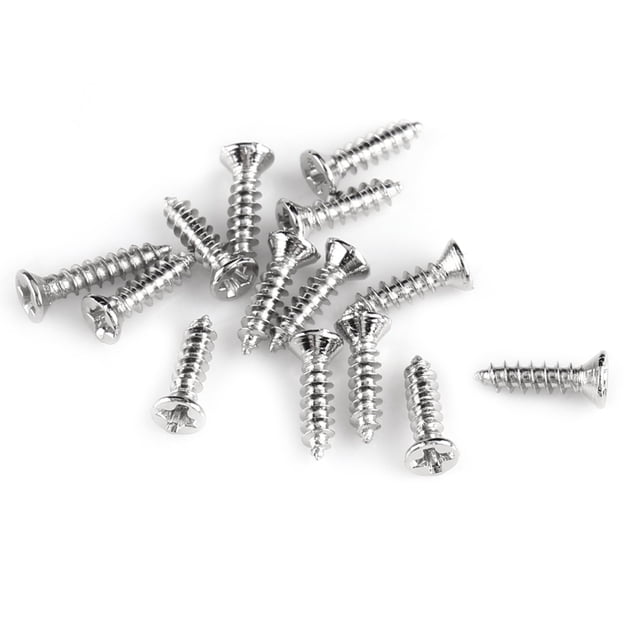 Surtido De 800 Tornillos Autorroscantes M2, Juego De Sujetadores De Cabeza Plana Con AccionAmiento Transversal Para Carpintería, Reparación, Invención Y Electrodomíses De