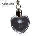 thumbnail image 2 of Guardurnaity Llavero con luz LED Cristal artificial Rosa Colgante Colgante Elegante Llavero Novia Bolso Monedero Regalos de recuerdo Accesorios de disfraces luz colorida Rosa de tres hojas, 2 of 6