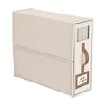 thumbnail image 1 of Sheet Organizer Foldable Closet Organizer Sheet Set Storage Bedding Storage Boxes,Beige, 1 of 5