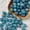 Lake blue, variant on AcriJoy 10pcs Handmade Glass Beads for DIY Jewelry Making, Round Loose Beads for Bracelets, Necklaces, and Decorative Craft Accessories, Single Color Set.