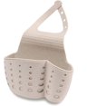 thumbnail image 1 of Soporte para esponja para fregadero de cocina, cesta colgante para grifo, organizador para esponja, cepillo, jabón y toalla, color beige brillar Electrónica, 1 of 5