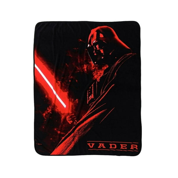 Star Wars Darth Vader Red Throw Blanket Walmart