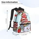 thumbnail image 2 of Easygdp Funny Christmas Gnome Mochila Casual para Portátil, Mochila para Escuela, Viajes, Negocios, 2 of 6