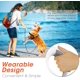 thumbnail image 4 of Correa retráctil para perros con luz LED, correa para caminar para perros de 10 pies, cuerda de tracción de nailon con mango antideslizante para perros pequeños y medianos de hasta 44 lb, 360 enr, 4 of 5