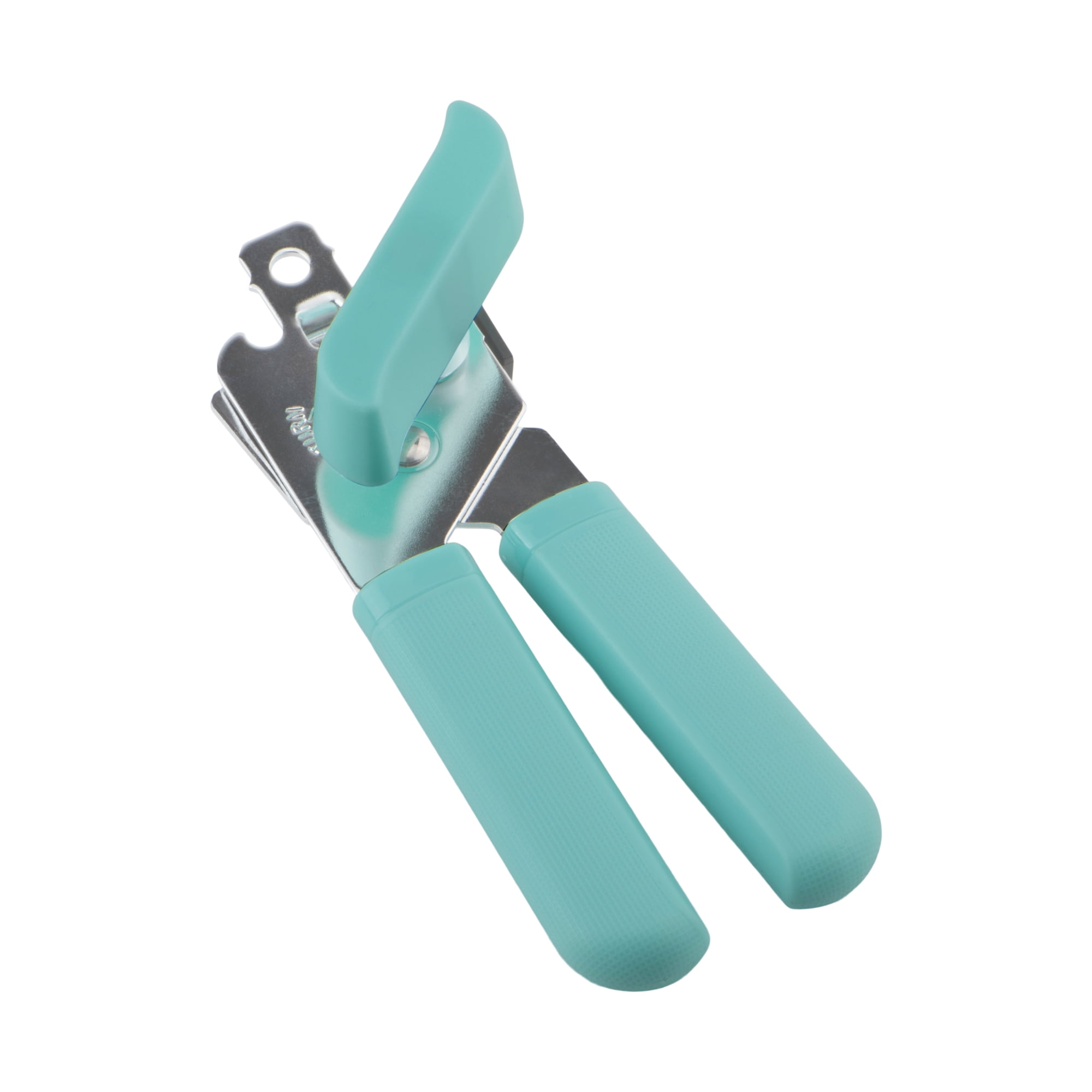 Cook with Color Manual Can Opener with Soft Grip Handles - Effortlessly Open Cans with Comfort and Precision (Sage)