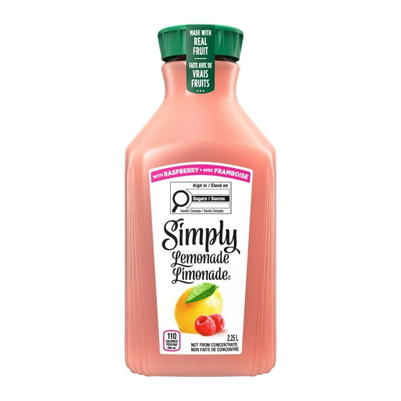 Simply Lemonade with Raspberry Bottle, 2.25 Liters