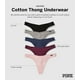 thumbnail image 3 of Tanga Panties Victoria's Secret ROSA de algodón para mujer (L), 3 of 5