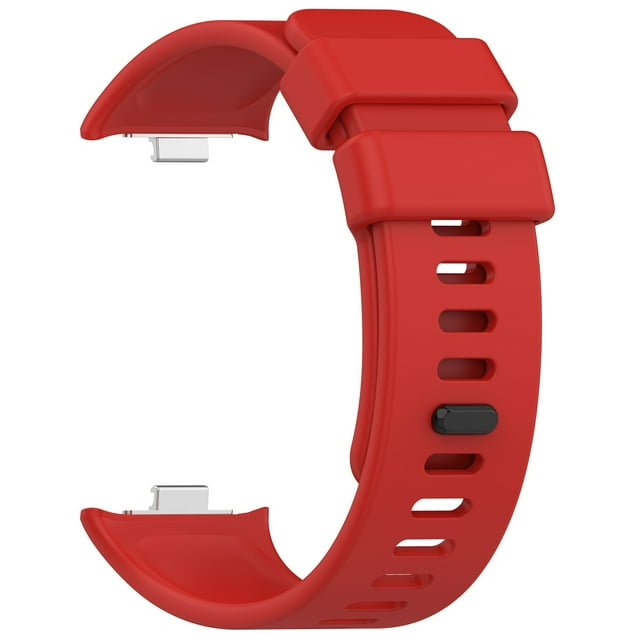 Durable Silicone Sport Watch Strap Sweatproof Design Easy Adjustable Smartwatch Band Universal Fit Comfortable Wristband