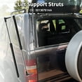 thumbnail image 2 of Unique Bargains Lift Supports Struts for Jeep Grand Cherokee 1999-2004 No.55136761AA Rear Window Glass Gas Spring Black 2 Pcs, 2 of 7