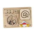 thumbnail image 4 of Tablero sensorial Montessori para actividades de concentración y habilidades para la vida. B, 4 of 9