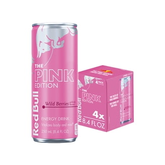 Red Bull　330㎎ バラ缶42本 Red Bull Pink Edition Energy Drink, Wild Berries, 8.4 fl. oz