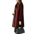 thumbnail image 5 of Vedolay Women's Winter Warm Coats 2023 Casual Button Work Fall Coat Jacket ,2XL, 5 of 5