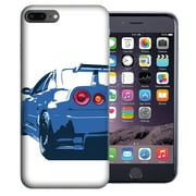 MUNDAZE Apple iPhone 7 Plus 8 Plus Design Case - Nissan Skyline GTR R-34 Design Phone Cover