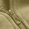 thumbnail image 4 of Men's Winter Solid Color Thickened Fleece Double-sided Rocking Hooded Padded Sweater Jacket, 4 of 8