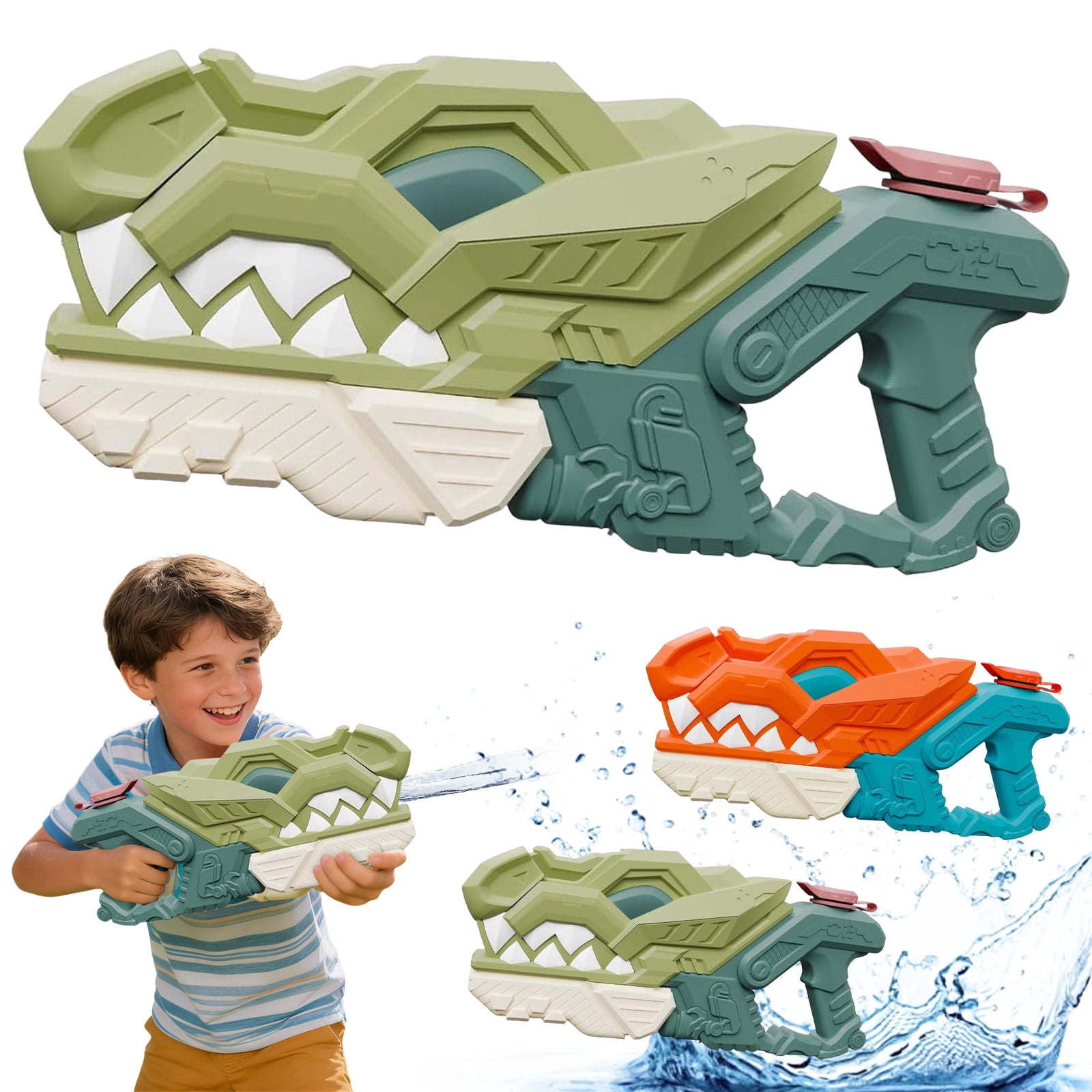 Water Fighting Summer Toys for Kids Ages 8-12,Water Gun for Kids, Squirt Guns Range Up to 32Ft Powerful Water Blaster for Summer Pool Beach Party Toys