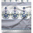 thumbnail image 2 of Soimoi Rayon Fabric Stripe & Paisley Panel Decor Fabric Printed Yard 42 Inch Wide, 2 of 2