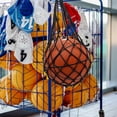 thumbnail image 3 of Large Mesh Sports Bag for Basketball & Soccer - 58cm Polyester Storage Pouch for Training Gear - Durable String-Closure Design for Easy Transport Akmoler | Nylon,Spandex, D, 3 of 8