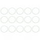 thumbnail image 1 of 100 piezas de junta tórica de silicona impermeable resistente al calor piezas de junta de sellado de lavadora 60 x 3 mm, 1 of 8