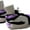 Purple/White, variant on Men's and women's plush shoes- warm and comfortable shoes for indoor and outdoor use, anti-slip, warm and durable