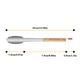 thumbnail image 3 of Wooden Handle Stainless Steel Barbecue Clip Steak Food Clip, 3 of 9