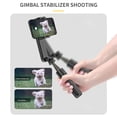 thumbnail image 3 of Graflsoa Compact 28.3" 4-in-1 Selfie Stick with Detachable LED Light, Bluetooth Remote, and Foldable Tripod for Android/iOS Devices (Black), 3 of 6