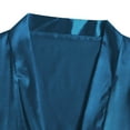 thumbnail image 5 of XIAONU Women's 4 Piece Satin Sleep Set With Lace Trim Belted Robe Camisole Shorts And Panty Soft Elegant Nightwear, 5 of 5