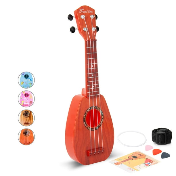 Ukelele Toy Guitar YOLOPARK 17 para niñas y niños de 3 a 7 años