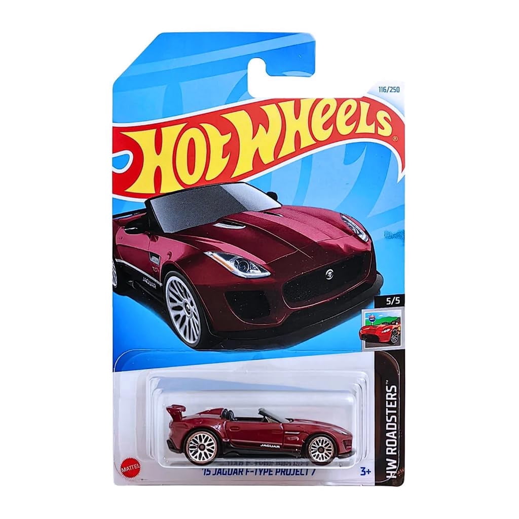 Hot Wheels 15 Jaguar F-Type Project 7 116/250 HW Roadsters 5/5