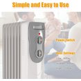 thumbnail image 4 of Gymax Radiateur Portable pour Radiateur 1500W avec 3 Réglages de Chaleur, 4 of 10