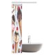 thumbnail image 3 of Cortina de Ducha ABPHQTO Decoración de alimentos Impresión de conos de Helado y Postre de Leche para Niños 90x180 cm, 3 of 3
