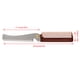 thumbnail image 3 of Peine de Bolsillo Plegable ANGGREK Acero Inoxidable Redondo para Hombre Moldeador de barba y bigote, 3 of 8