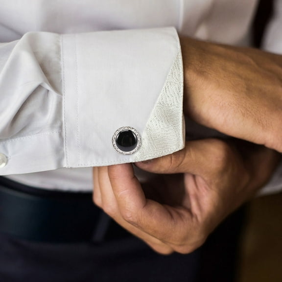 Baluue Men's Copper Set, 8 Pieces Assorted Colors, Stylish Accessories for Dress Shirts and Formal Wear