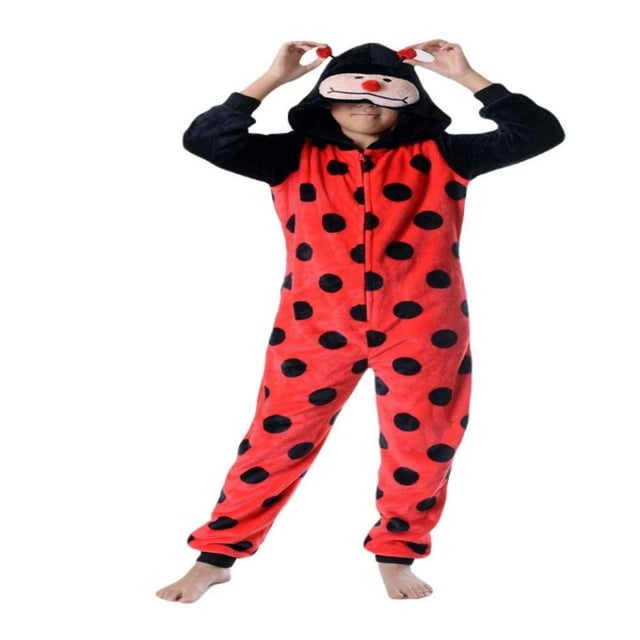 YOPTOP Grenouillère Pyjama Animal pour Enfant Léopard L,Insecte,m