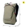 thumbnail image 2 of Totto Mochila Ergonómica Chica Repelente A Líquidos|senderismo - Viaje - Camping| 12.1 L Summit12 24 cafe M, 2 of 10