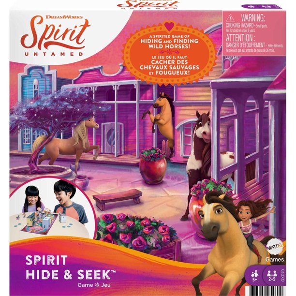 Spirit Hide Seek Kids Board Game For 2 5 Players Ages 5 Years And Up Walmart Com