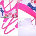 thumbnail image 3 of Guardurnaity Traje de baño retro vintage de una pieza para mujer Ropa de playa modesta y de moda Traje de baño impermeable conjuntos de ropa Flores Verdes XL, 3 of 6