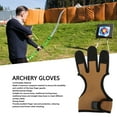 thumbnail image 4 of Archery Gloves Neoprene Finger Tab Protector For Recurve & Compound Bow Comfortable And Flexible Shooting Gloves, 4 of 8