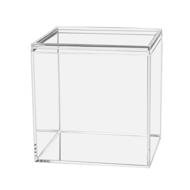 Clear Acrylic Storage Box Candy Snack Boxes Makeup Organizer