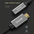 thumbnail image 2 of Cable adaptador convertidor de DP simple a mini UHD 4K a 30 Hz Plug and Play para computadora portátil PC, 2 of 5
