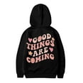 thumbnail image 5 of Toddler Sweatshirt,Hoodie Long Sleeve Soft Graphic Cute Pullover Trendy Hoodie for Everyday,Boys Sweatshirt,Black,11-12 Years, 5 of 5