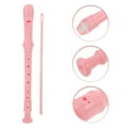 thumbnail image 5 of 1 Set of Soprano Recorder 8 Holes Instrument Beginners Leaning Recorder Flute with Cleaning Rods, 5 of 7