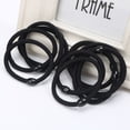 thumbnail image 2 of SHISUYAN 8 Pcs Élastiques pour Queue de Cheval Accessoires pour Cheveux Filles Femmes (Noir), 2 of 9