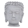 thumbnail image 2 of Maceta decorativa con forma de cabeza de Buda, organizador de regalos budista, figura para maceta de exterior Altura 106 cm, 2 of 8