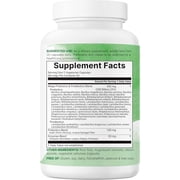Micro Ingredients Mega Probiotics 200 Billion CFU, 120 Veggie Capsules | Daily Probiotics for Women & Men | 40 Strains with Prebiotics, Postbiotics & Digestive Enzymes | Gut & Digestive Health