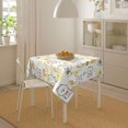 thumbnail image 4 of Wukai Rabbit And Milk Tea Waterproof Tablecloth for Kitchen Dining, Fits Square Tables for 2-4 Seats -60"x60", 4 of 7