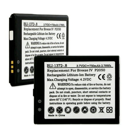 - Pantech PBR-40C Cell Phone Battery (LI-ION 3.7V 750mAh) - Replacement For Pantech PBR-40C Cellphone Battery