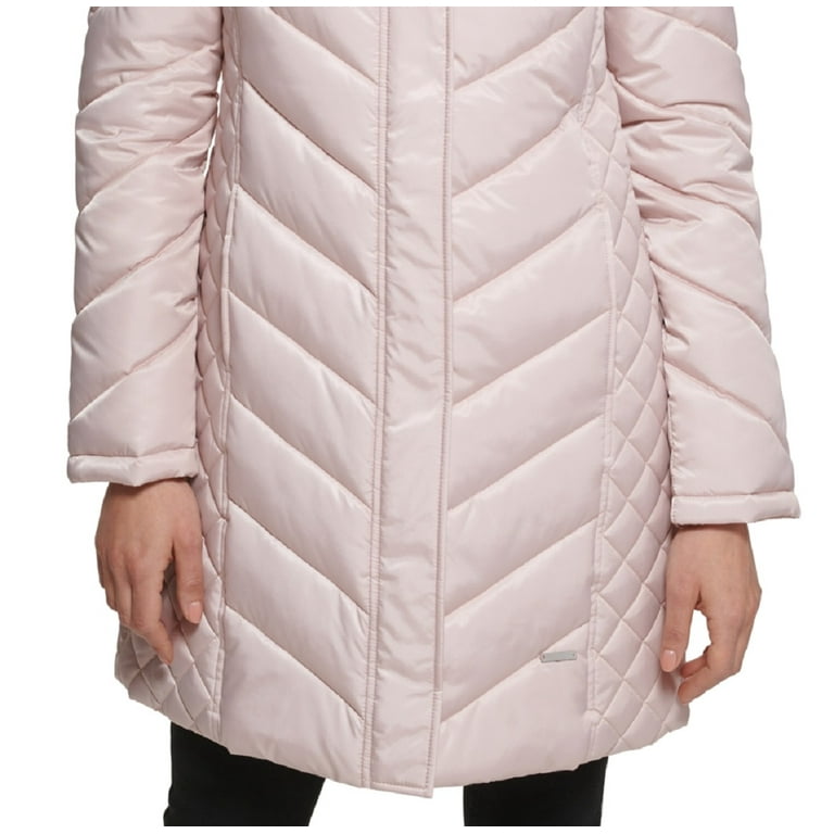 Kenneth cole hooded faux fur coat sale