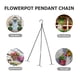 thumbnail image 3 of 4 cadenas colgantes con ganchos para macetas. Cadenas de hierro resistentes para cestas colgantes, jardineras y comederos para pájaros., 3 of 5